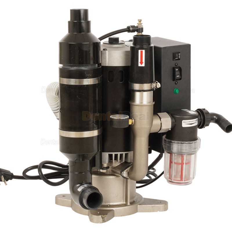 Dynamic DS803 Portable Dental Wet Suction Unit Dentist Vacuum Pump 0.75KW 425L/min